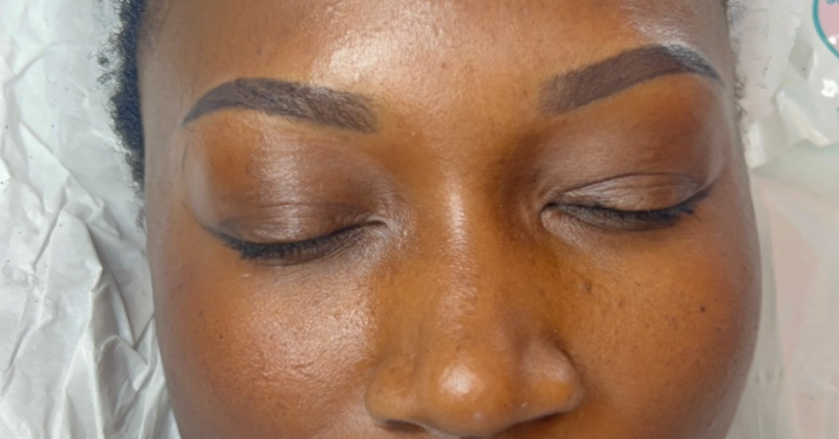 Ombré Brows semi-permanent makeup London UK